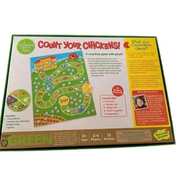 Count Your Chickens childrens board game 2-4 player #8 - Picture 2 of 3